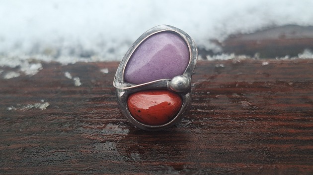 pierścionki - różne Oddajcie wiosnę! - pierścionek regulowany