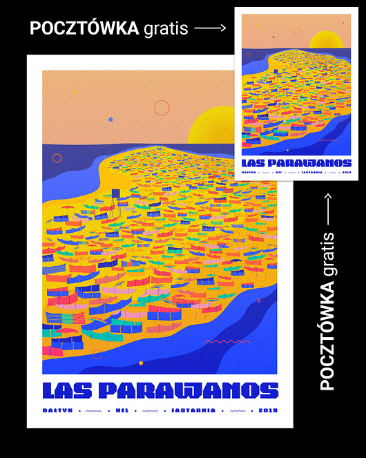 Plakat Las Parawanos Ewelina Gąska