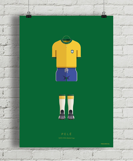 plakaty Pele - plakat - piłka nożna