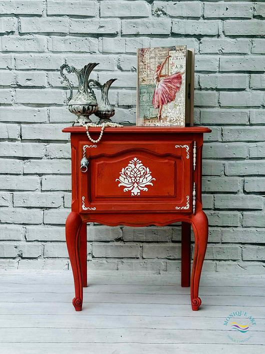 szafki Szafka ręcznie malowana, delikatny kolor, ludwikowska, dekory, wysyłka