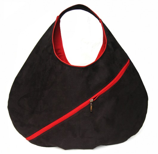 red zip (alkantara) BandaBag