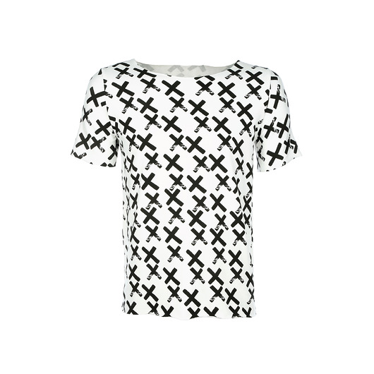 T-shirt unisex w krzyżyki VERMIN