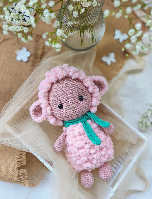 misie i maskotki Owieczka pluszowa, Maskotka owca, Przytulanka dla dziecka