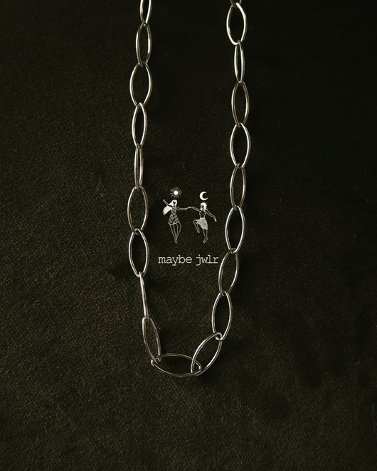 srebrne naszyjniki Naszyjnik srebrny łańcuch duże oczka