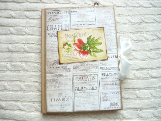 Notes Notatnik Dziennik Pamiętnik - styl Vintage Not Only Paper