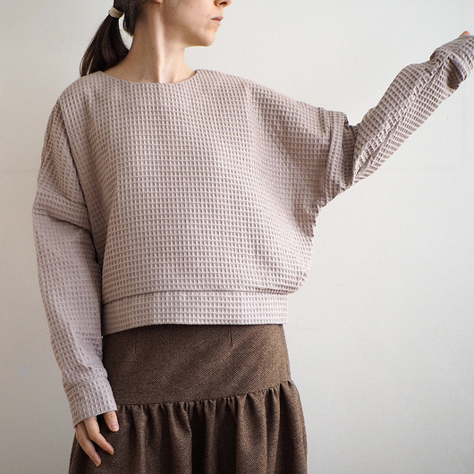 bluza bez kaptura damska Bluza 100% bawełna wafel