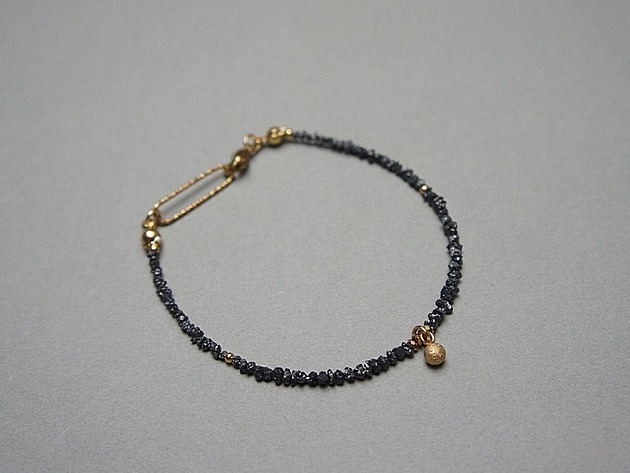bransoletki z kamieni naturalnych Diamenty black  - bransoletka  - Szlachetna kolekcja