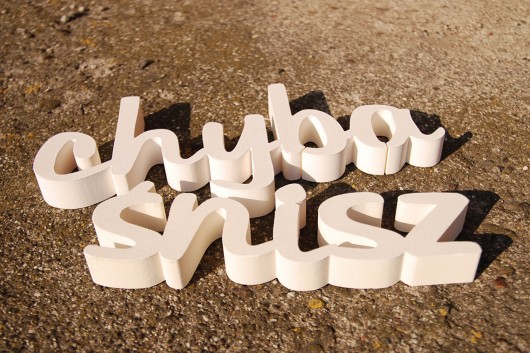 inne Chyba Śnisz - biały, napis 3D, 60x17cm