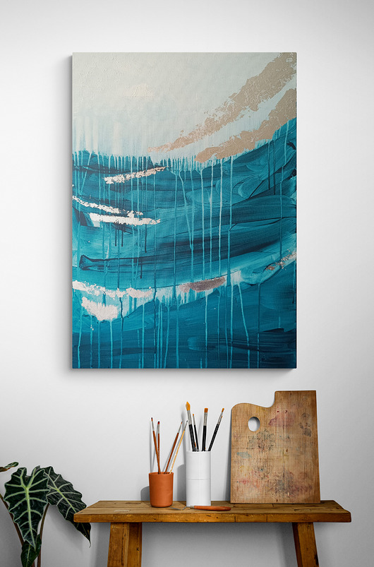 obrazy Obraz na zamówienie kupującego - Ulotność - 70x50 cm