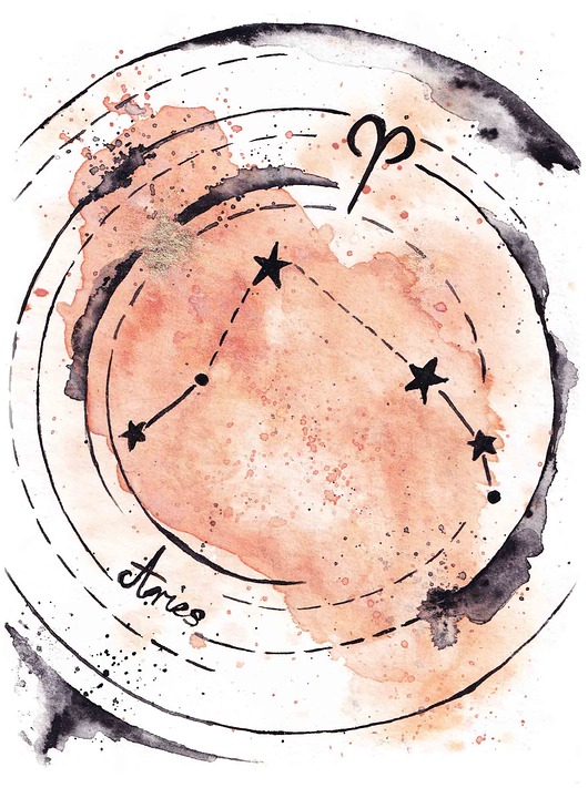 plakaty Plakat Baran konstelacja Znak Zodiaku Aries