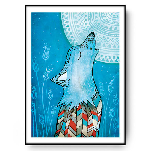 plakaty Wolf plakat 30x40cm