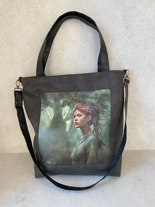 torby na ramię Duża torba na ramię - z serii Duchy lasu