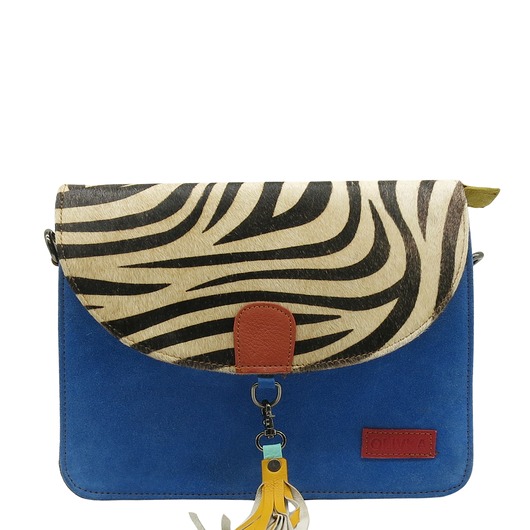 torby na ramię Torebka klasyczna damska zamszowa odpinany chwost brelok OLIVKA