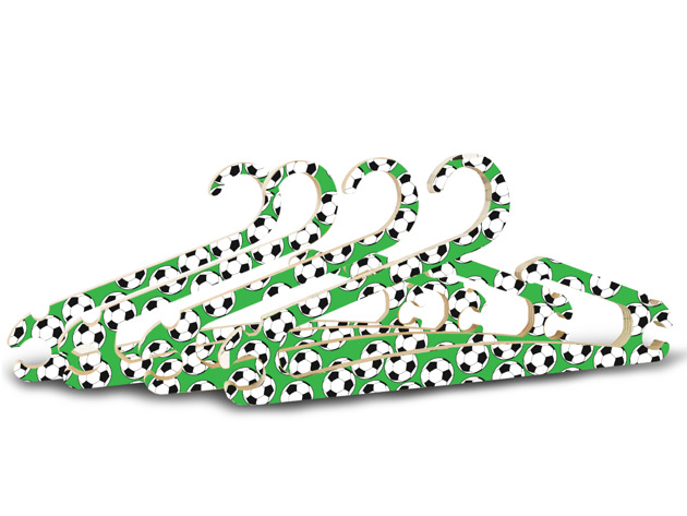 Set Football FUNNY HANGERS