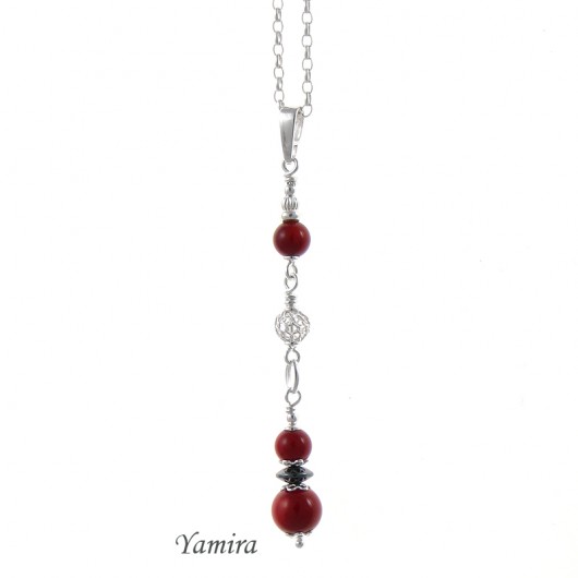 coral luxury long - wisior yamira