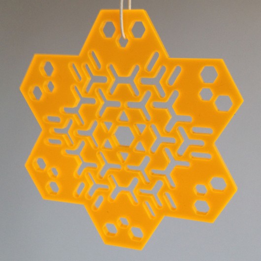 SNOWFLAKE ORANGE/FLUO/3/S/12 YUKIKO