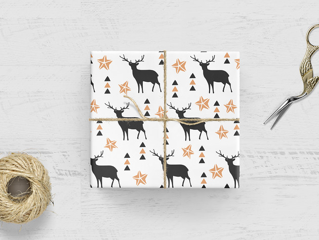 akcesoria różne papier do pakowania - reny 215w