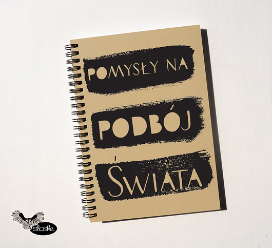Pomysły na podbój świata, z eko papieru Sowia Aleja