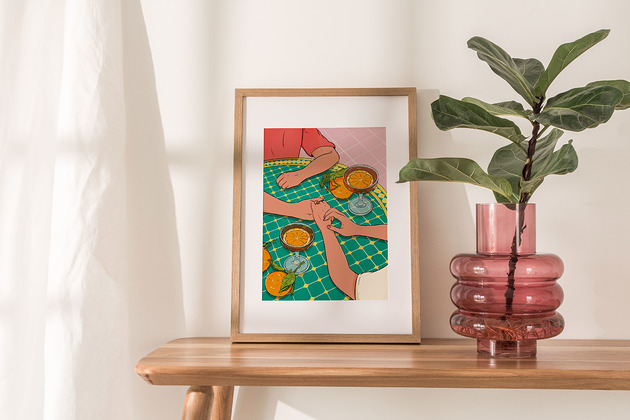 grafiki i ilustracje Plakat "Vacanze" wydruk