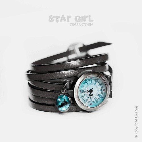 Bransoletka zegarek - Star Girl Kiwi (Auto) Ewa Saj Fotografie