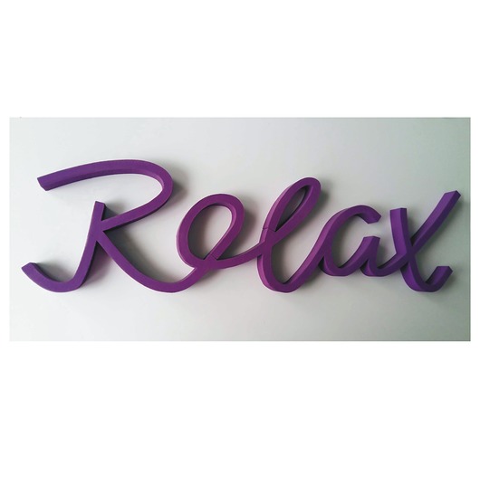 Napis przestrzenny-  RELAX KOKO by HOKO