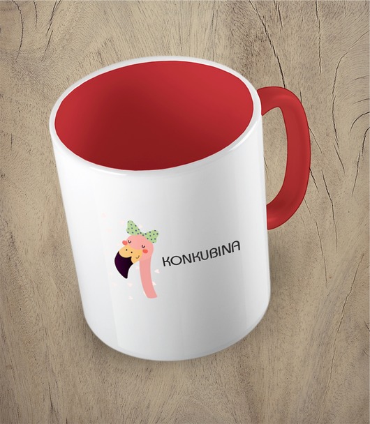 kubki Kolorowy kubek KONKUBINA - mix kolorów