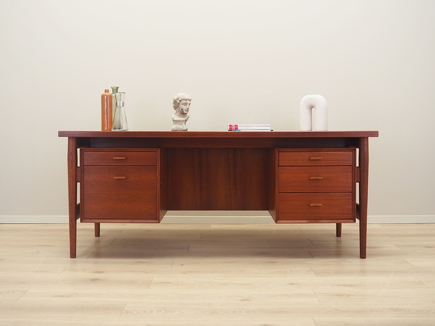 biurka Biurko tekowe, duński design, lata 60, Arne Vodder,  Sibast