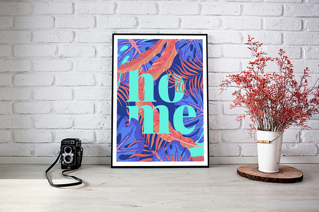 plakaty Plakat Home