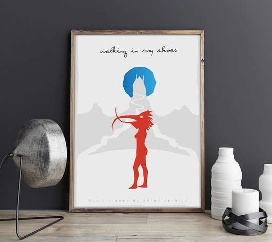 plakaty Plakat Depeche Mode - Walking In My Shoes