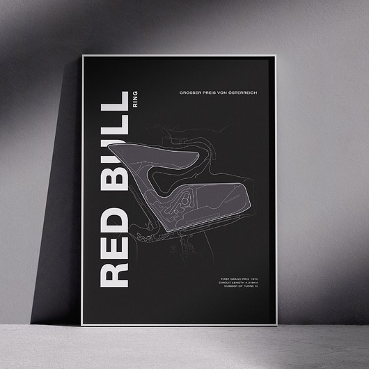 plakaty Plakat Tory wyścigowe - Red Bull Ring