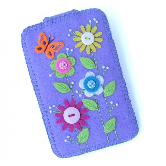 Etui na telefon Kwiaty  Tulis