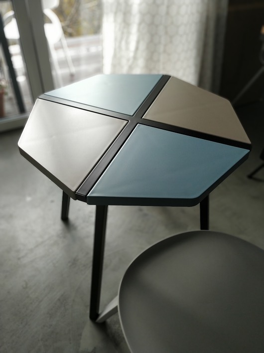 stoły Geometryczny designerski stolik // S17