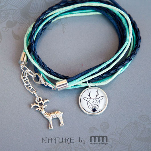 Deer bransoletka/naszyjnik muamua design