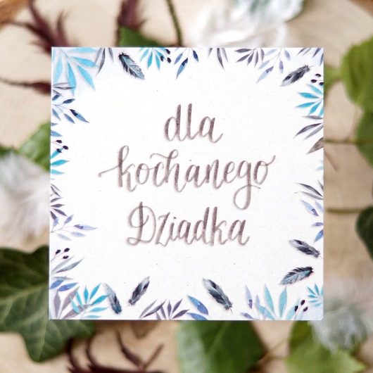 kartki okolicznościowe - wydruki Kartka Dla kochanego Dziadka