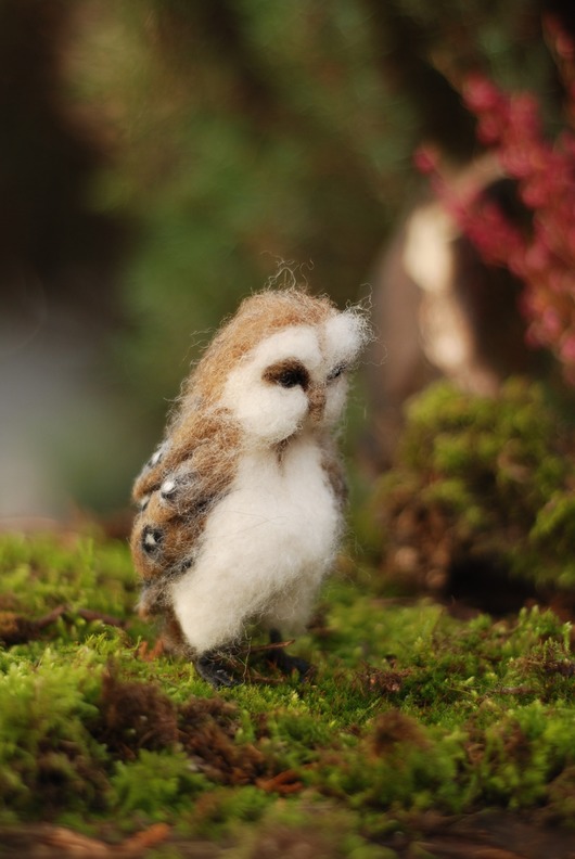 misie i maskotki Sowa- miniatura