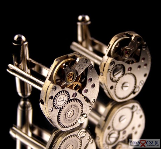 Mechaniczne spinki 184 Zegarynki