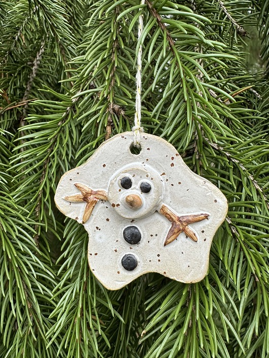 ozdoby choinkowe Ozdoba świąteczna na choinkę Bałwanek