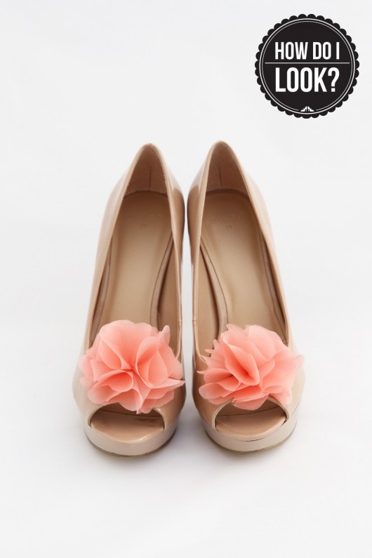 Innocent Girl - Powder Pink - klipsy do butów HowDoILook