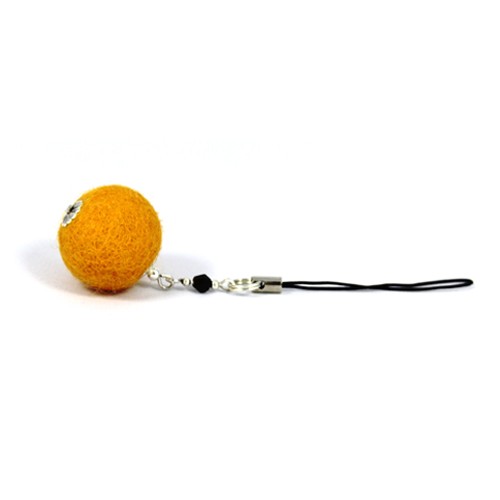 Zawieszka do telefonu Felt Ball LOVINA PRINTS