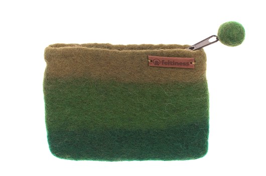 Portfel z wełny, portfelik handmade Feltiness Feltiness