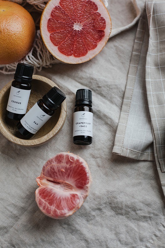 dla domu Blend olejków eterycznych Grapefruit+Sage