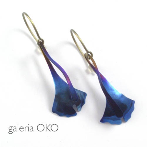 Tytanowe kolczyki galeria OKO