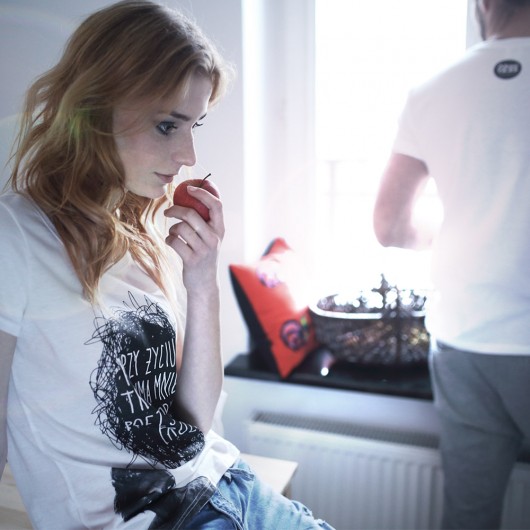  T-shirt by Marta Frej POEZJA I PROZAK CADOaccessories