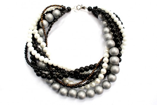 Zimowe folk sznury na szyję  Republika jewelry