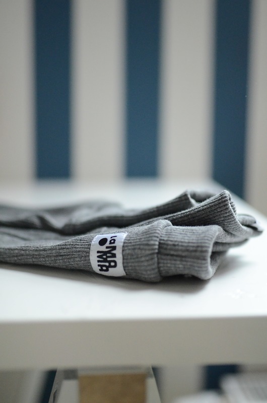 legginsy i getry dla dziewczynki Legginsy Fit - CIEMNA MYSZA