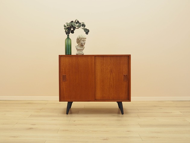 komody Szafka tekowa, duński design, lata 70, produkcja: Dania