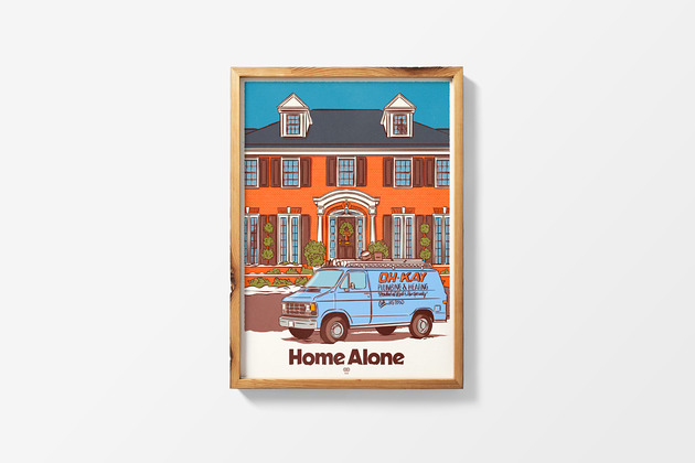 plakaty HOME ALONE Kevin sam w domu x print