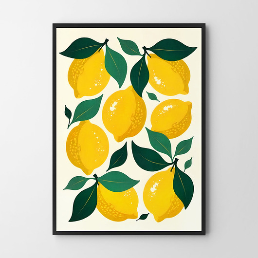 plakaty Plakat Cytryny