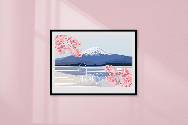 plakaty Plakat  Fuji 1