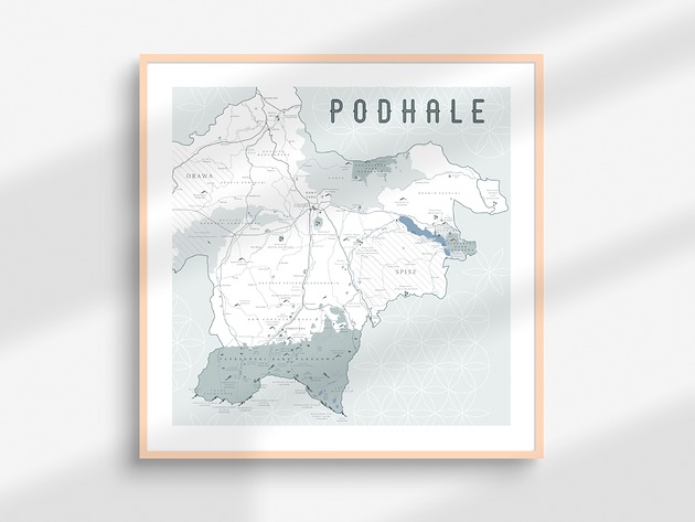 plakaty Plakat PODHALE Tatry